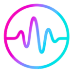 Logo pulsewave transparante achtergrond